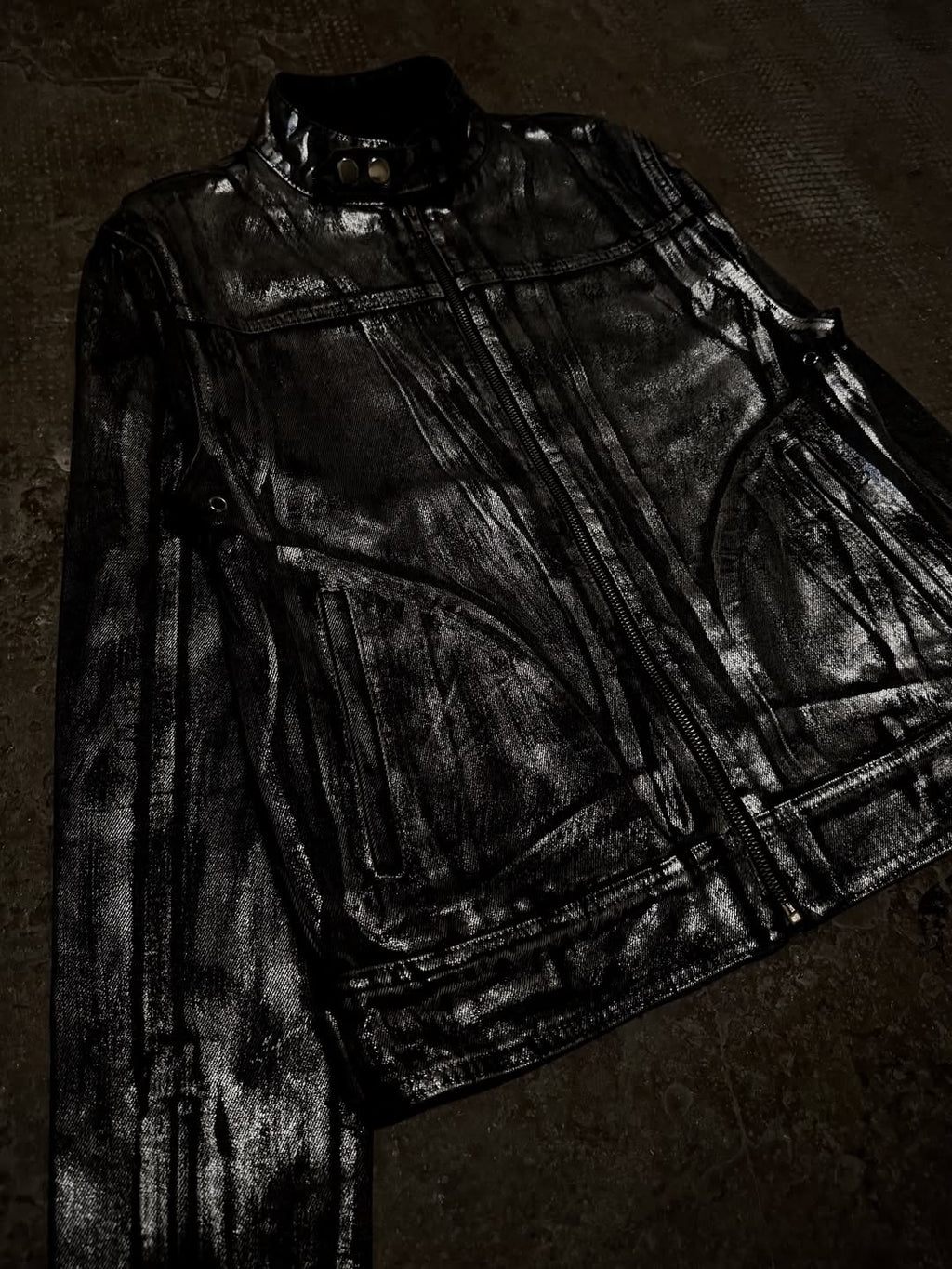 LIFEISHELL / BIKER CUT WAX JACKET