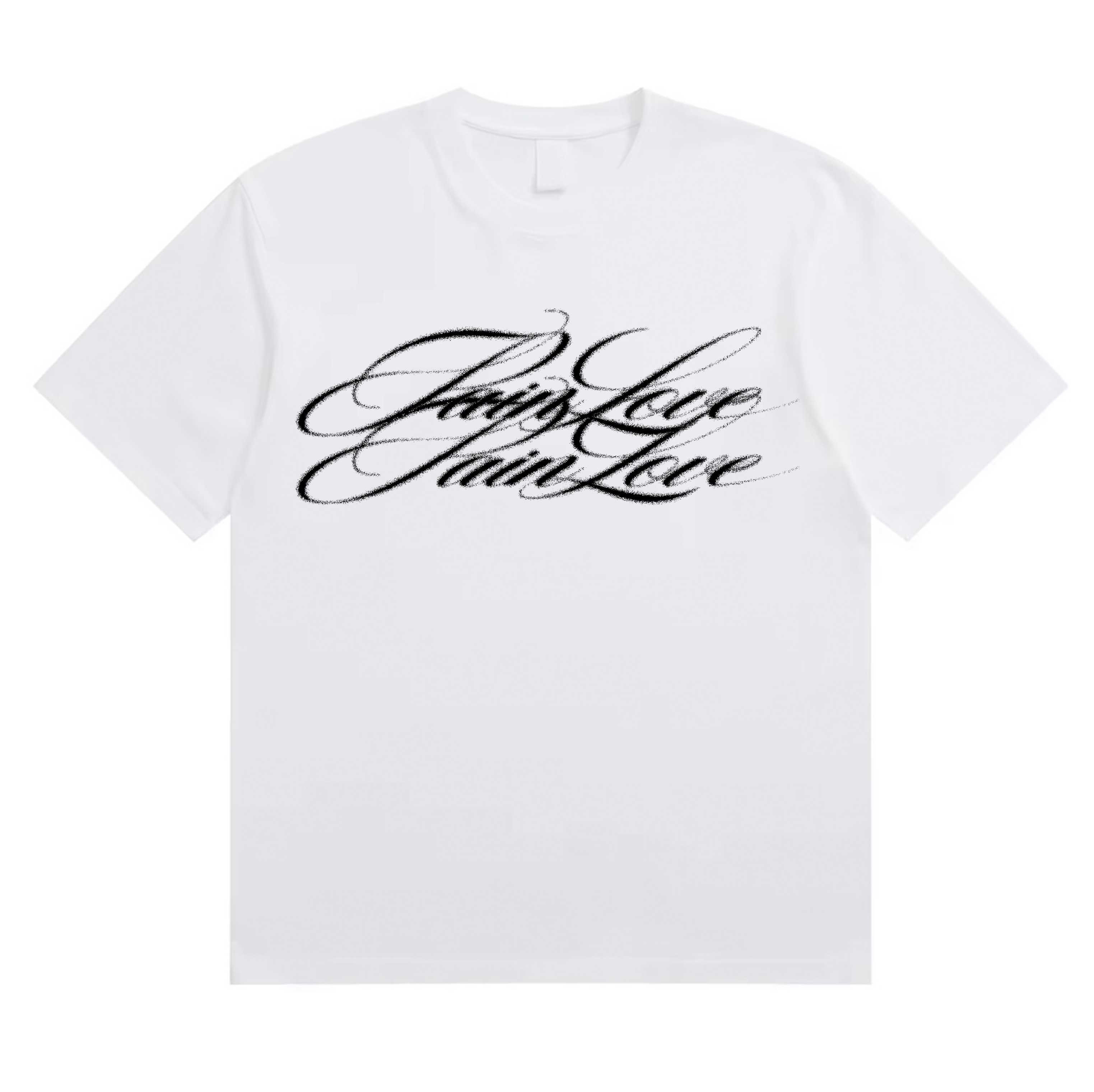 【PAINLOVE】Faded Script Tee
