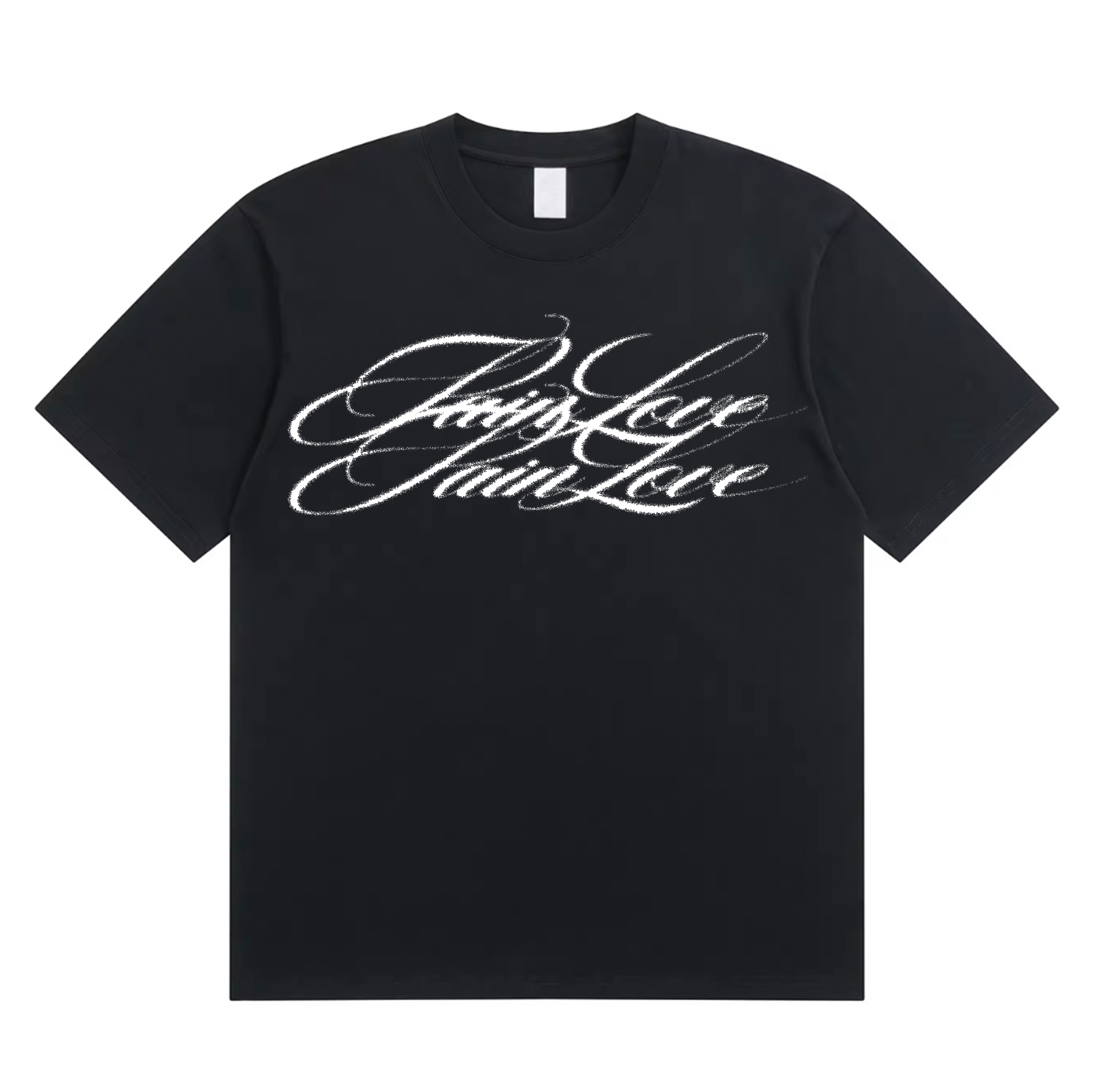 【PAINLOVE】Faded Script Tee